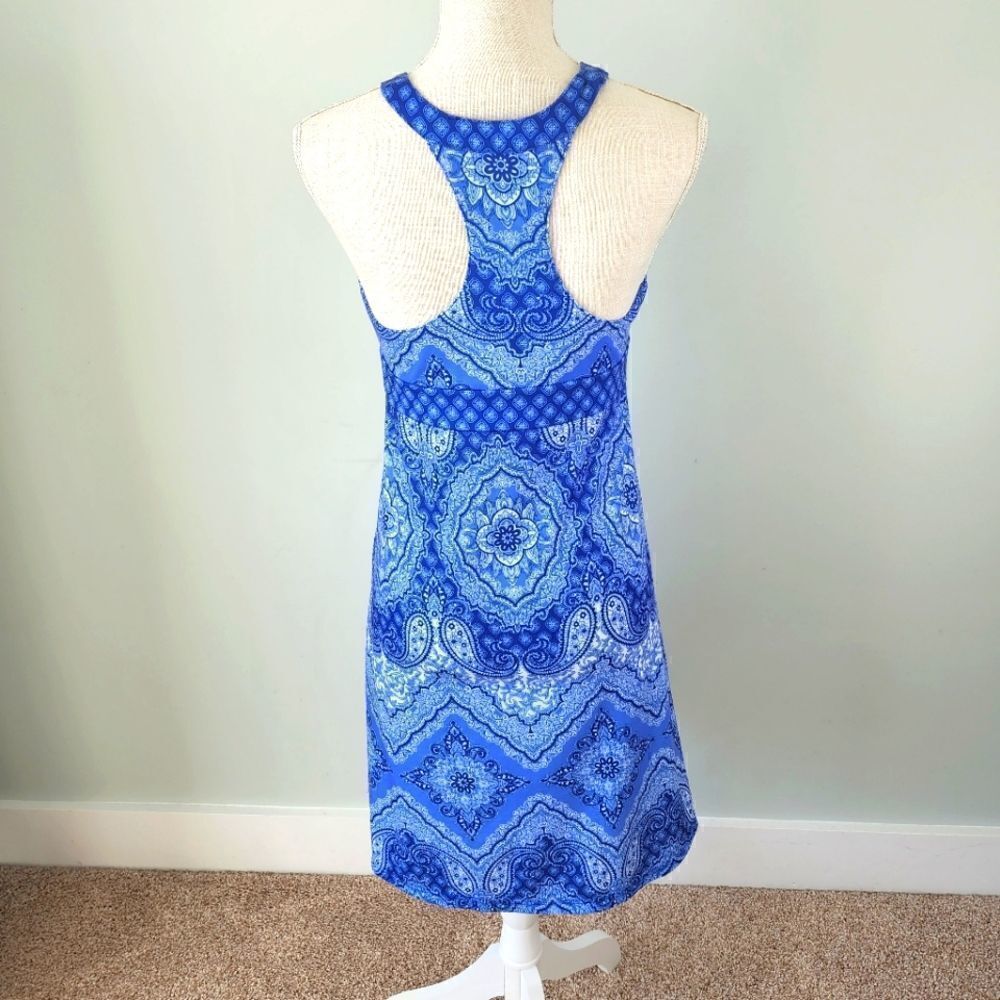 ZX OUTDOOR LIFESTYLE CELESTE RACER BACK WOMEN'S DRESS BOHO SLEEVELESS SIZE SMALL - Picture 3 of 6